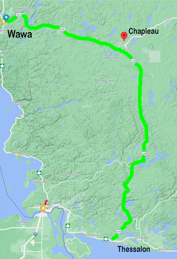 Hwy 17 OPEN (6th Line & Macintyre Road, SSM) 922 update