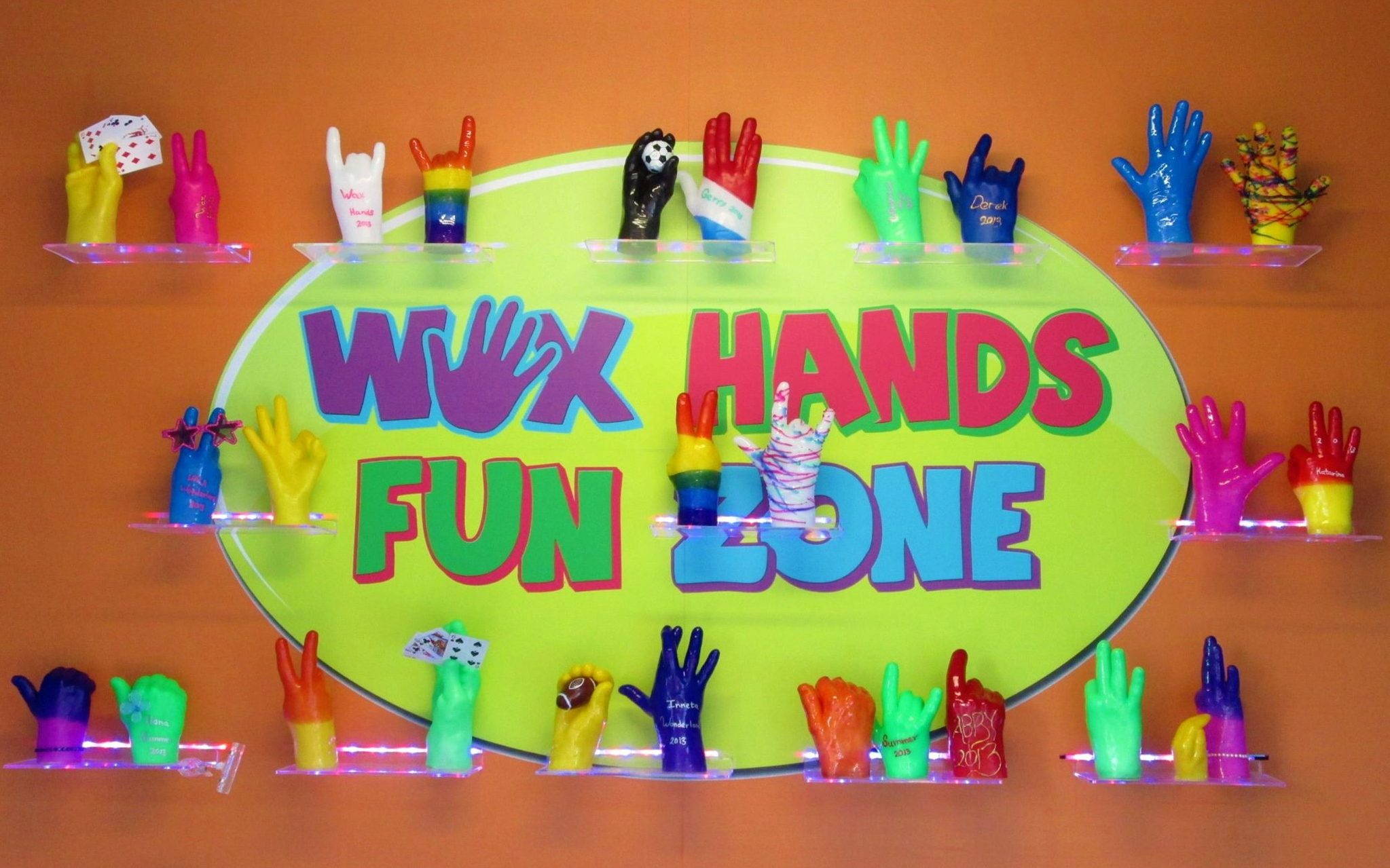 Wax Hands Fun Zone Wax Hands is a fun, unique and innovative way to