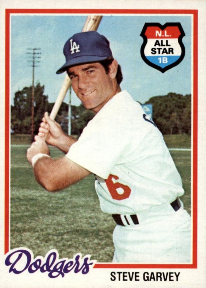 1978 Topps Steve Garvey Wax Pack Gods