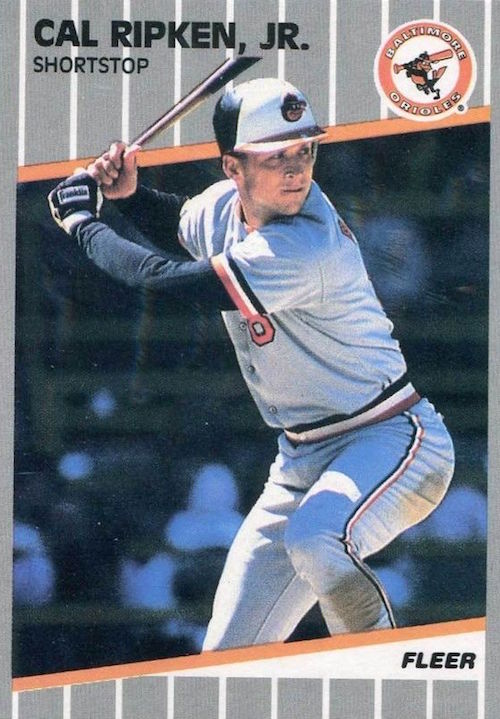 1989 Fleer Baseball Cards 20 Most Valuable Wax Pack Gods