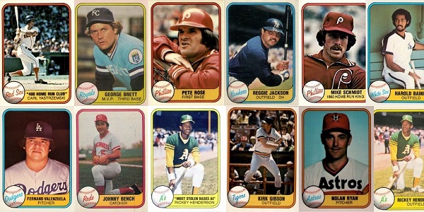 1981 Fleer Baseball Cards 12 Most Valuable Wax Pack Gods