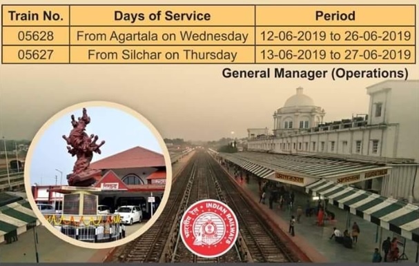 Triweekly SilcharAgartala train’s frequency reduced to weekly Way2Barak