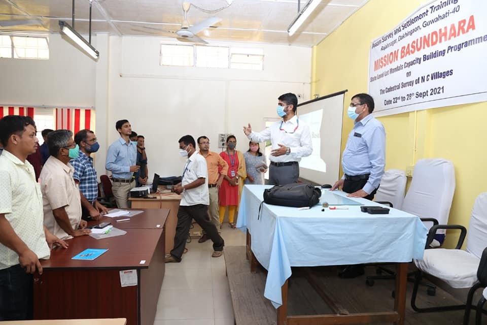 Crash course on Land Survey & Settlement organised by Assam govt