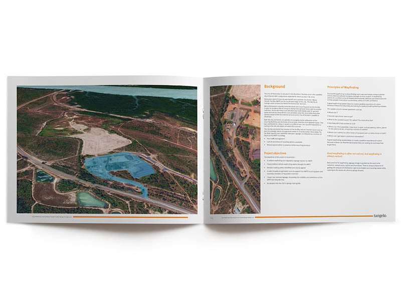 City of Palmerston Waste Transfer Facility Vehicle Wayfinding Wayfound