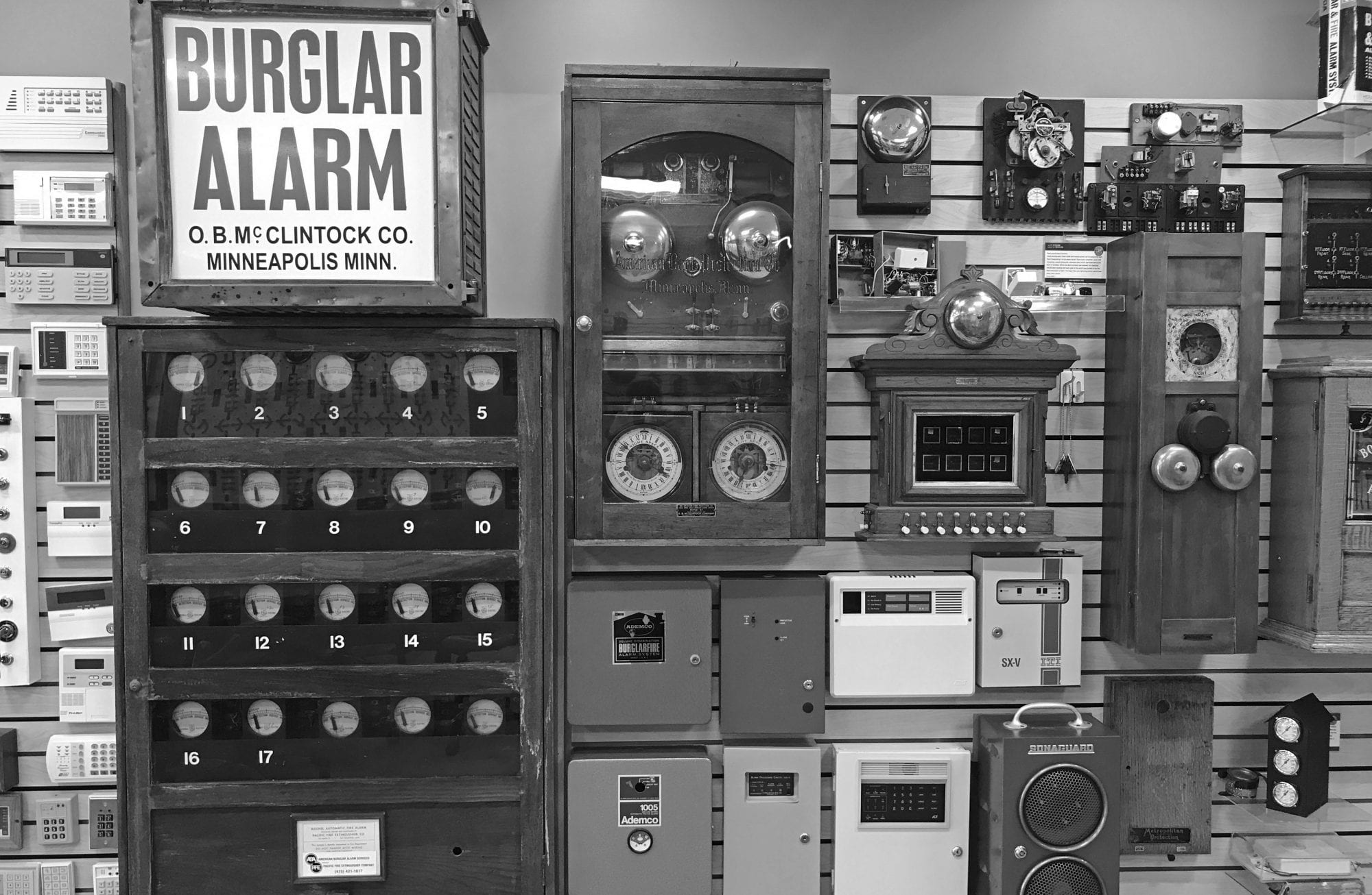 Antique Alarm Systems Security Museum Wayne Alarm