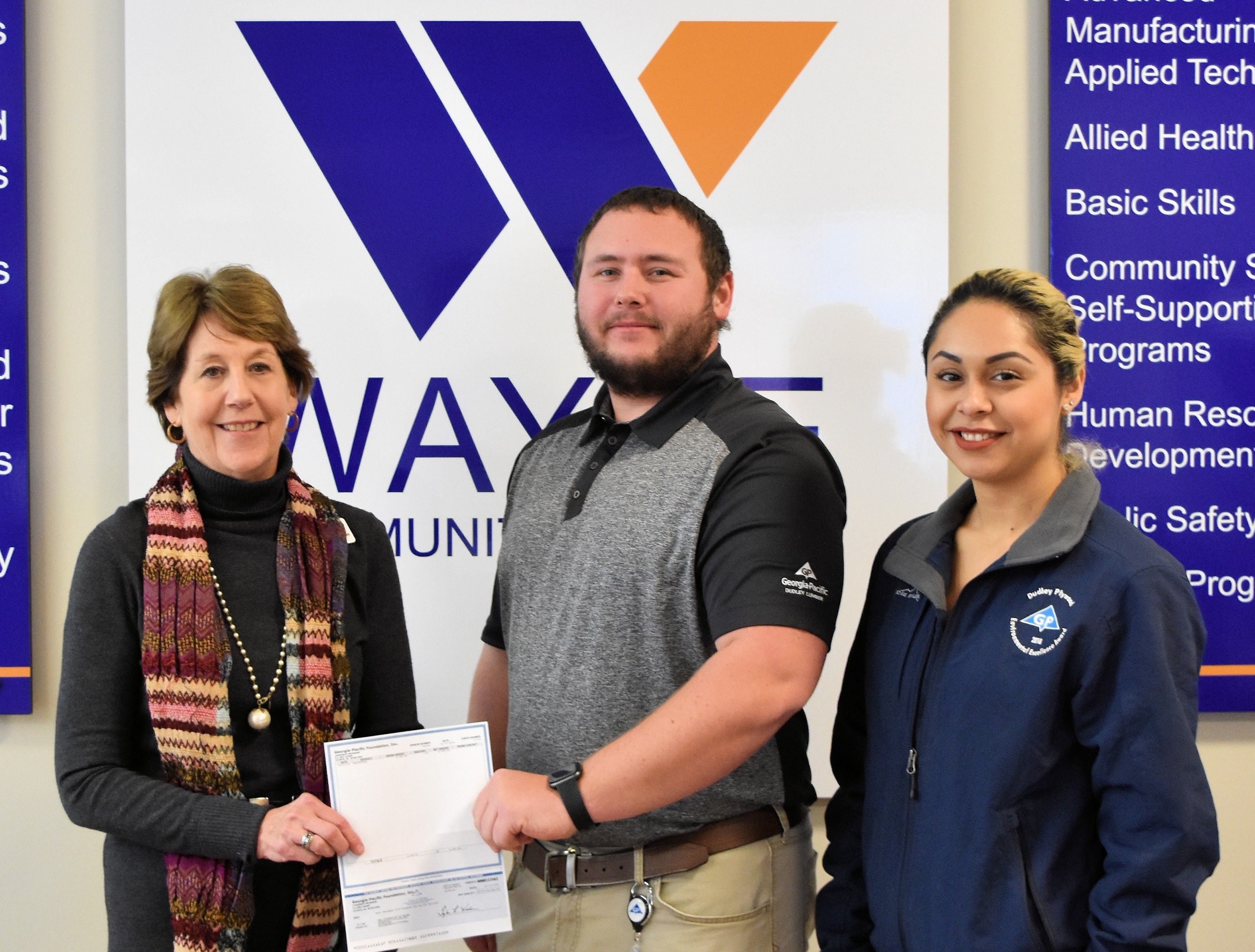 Gives to Foundation Wayne Community College
