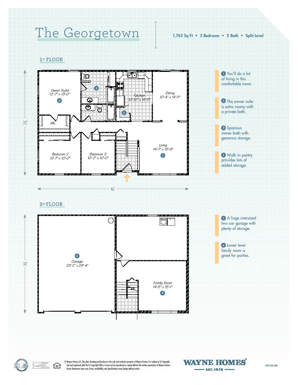Floor Plan Goodall Homes Washington Viewfloor.co