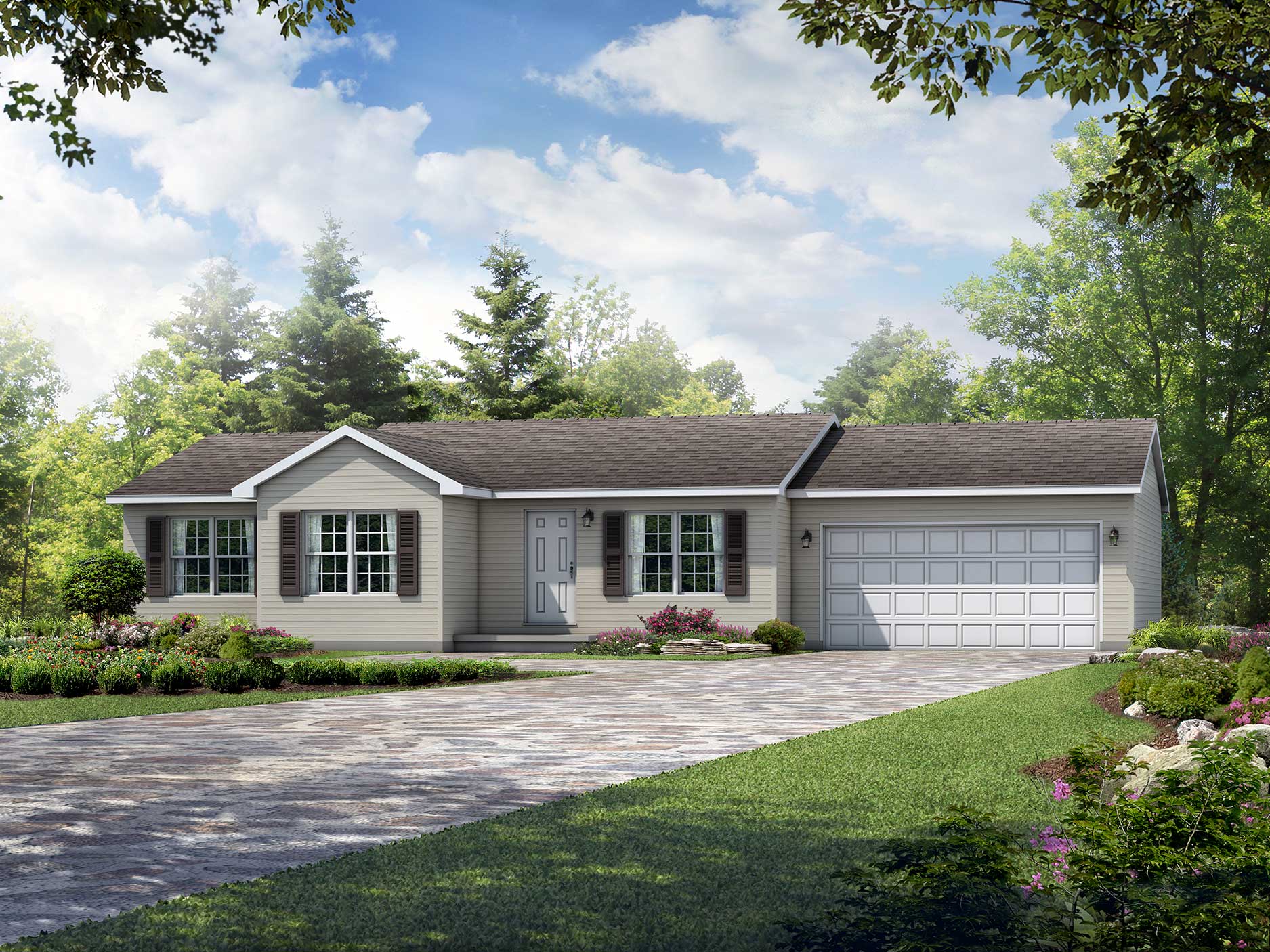 Simple Floor Plans for Your Custom Home The Bennington Wayne Homes