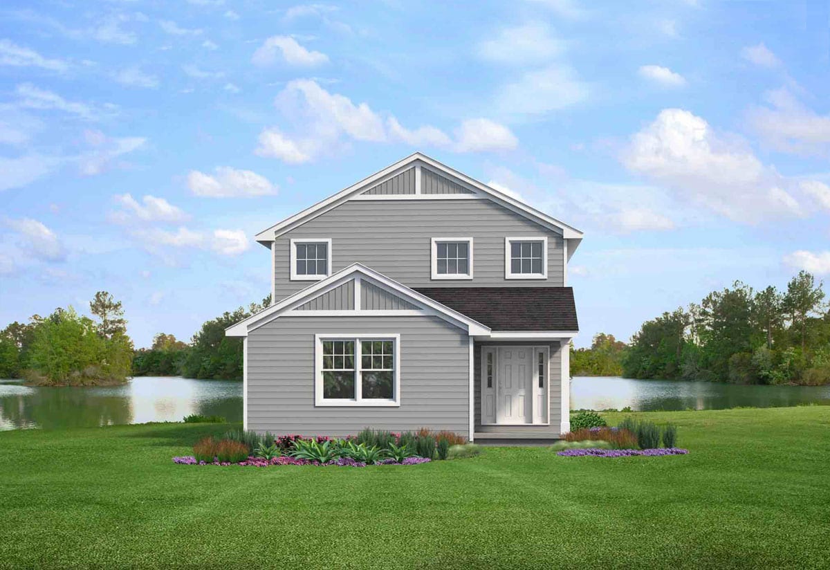 The Lynden TwoStory Floor Plan Wayne Homes