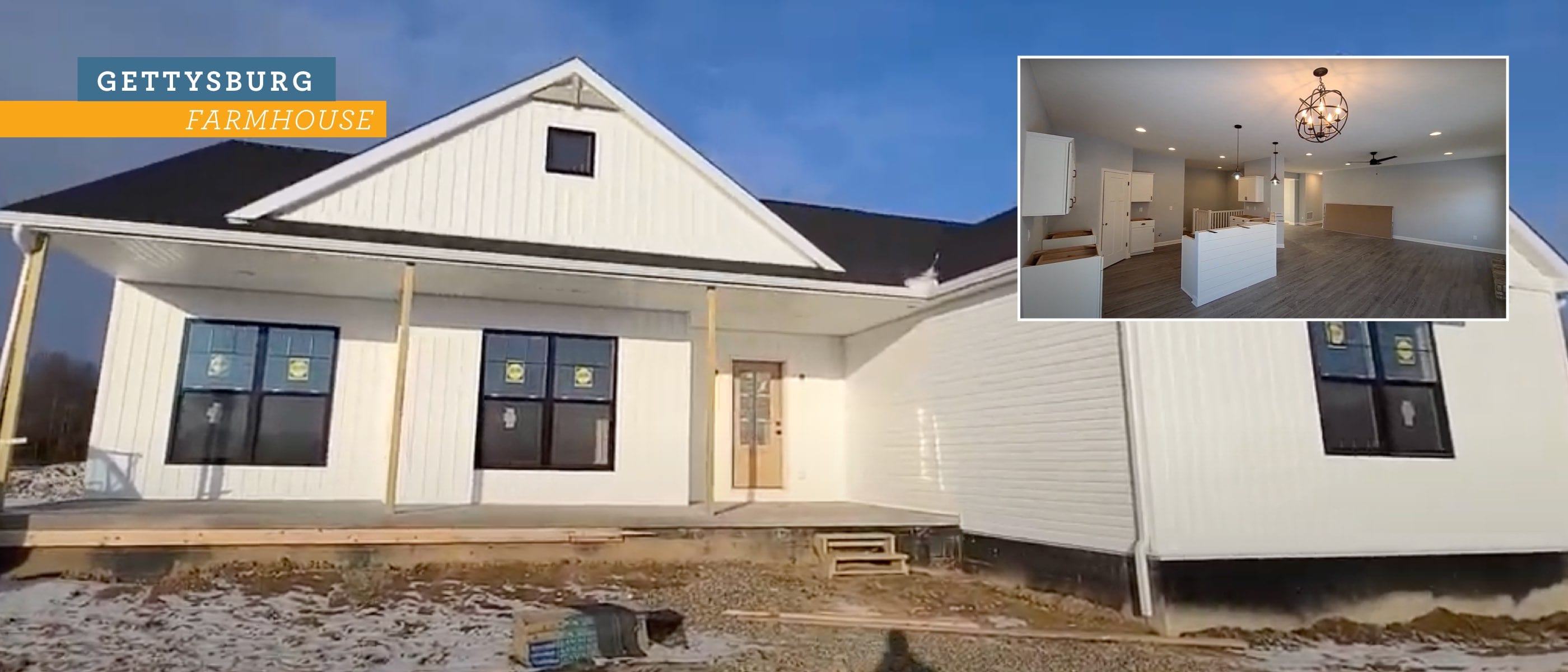 Wayne Walkthrough Gettysburg Farmhouse Wayne Homes