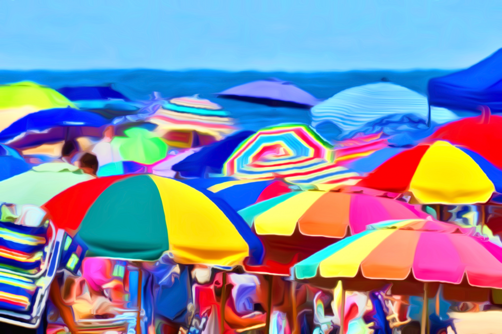 Umbrellas Ocean City 2 Wayne Lyons Photography