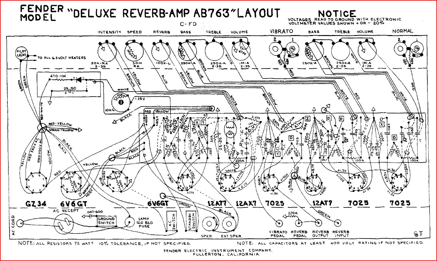Rebuild Discussions Rebuilding A Fender Deluxe Reverb Amplifier