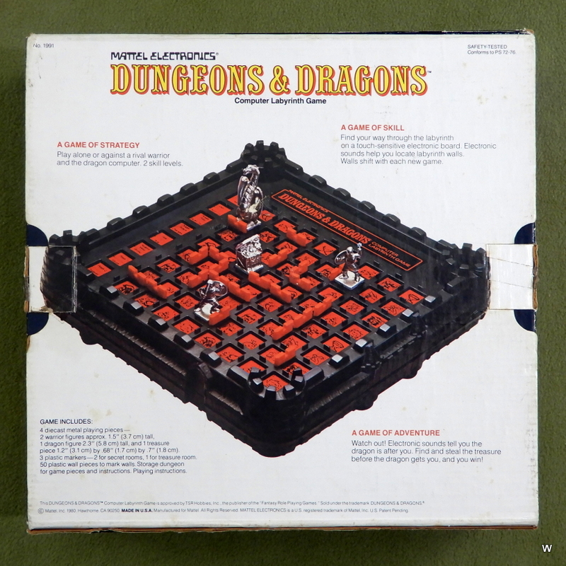 Mattel Dungeons & Dragons Computer Labyrinth Game (1980