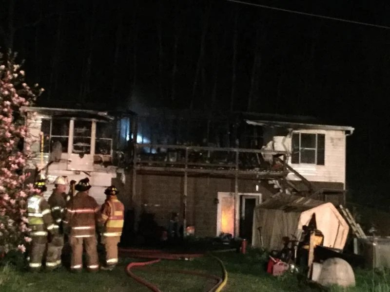 Structure Fire Waynesburg Franklin Township Fire Company Volunteer