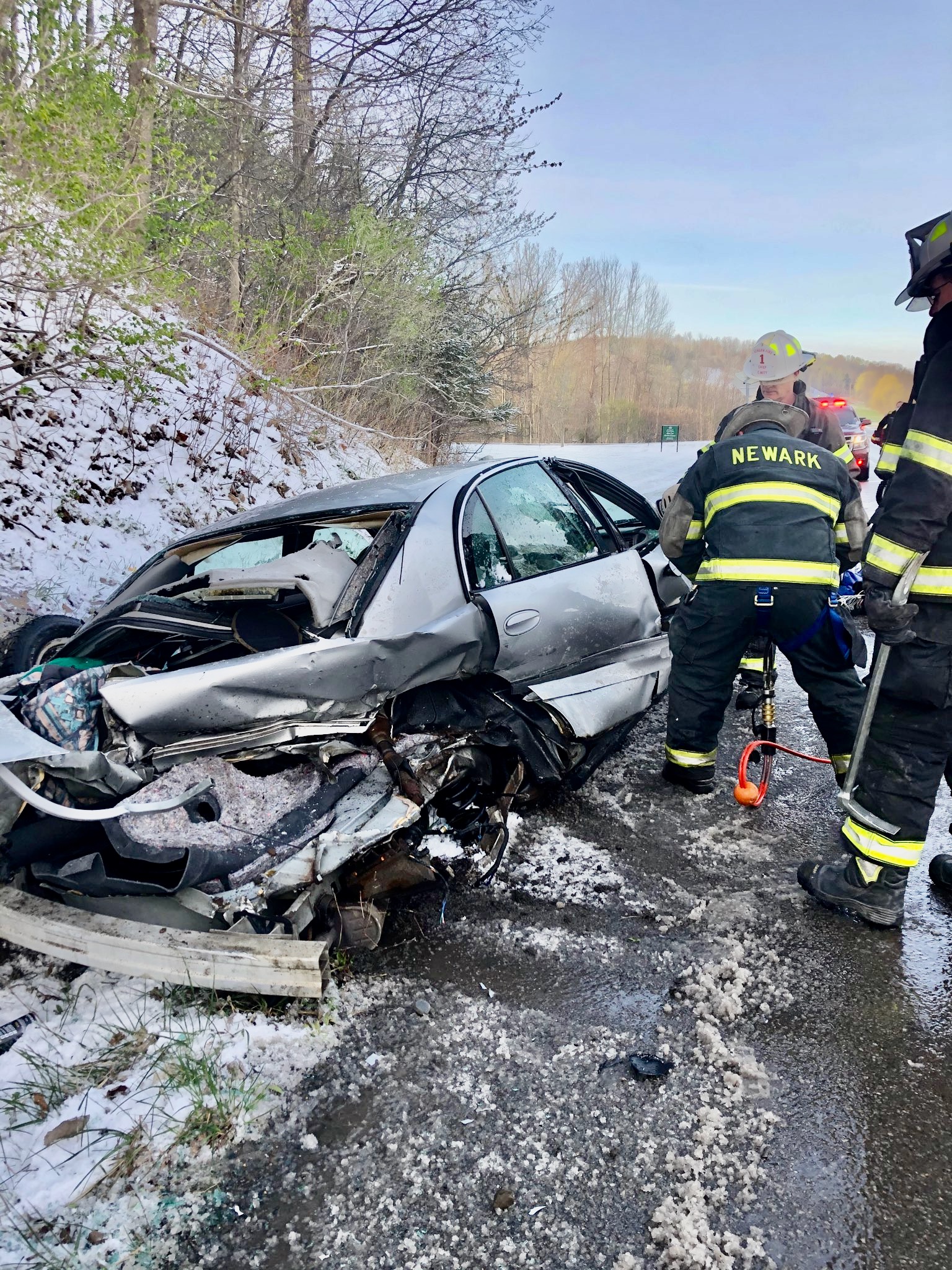 Car/plow accident shuts down Route 31 The Times of Wayne County