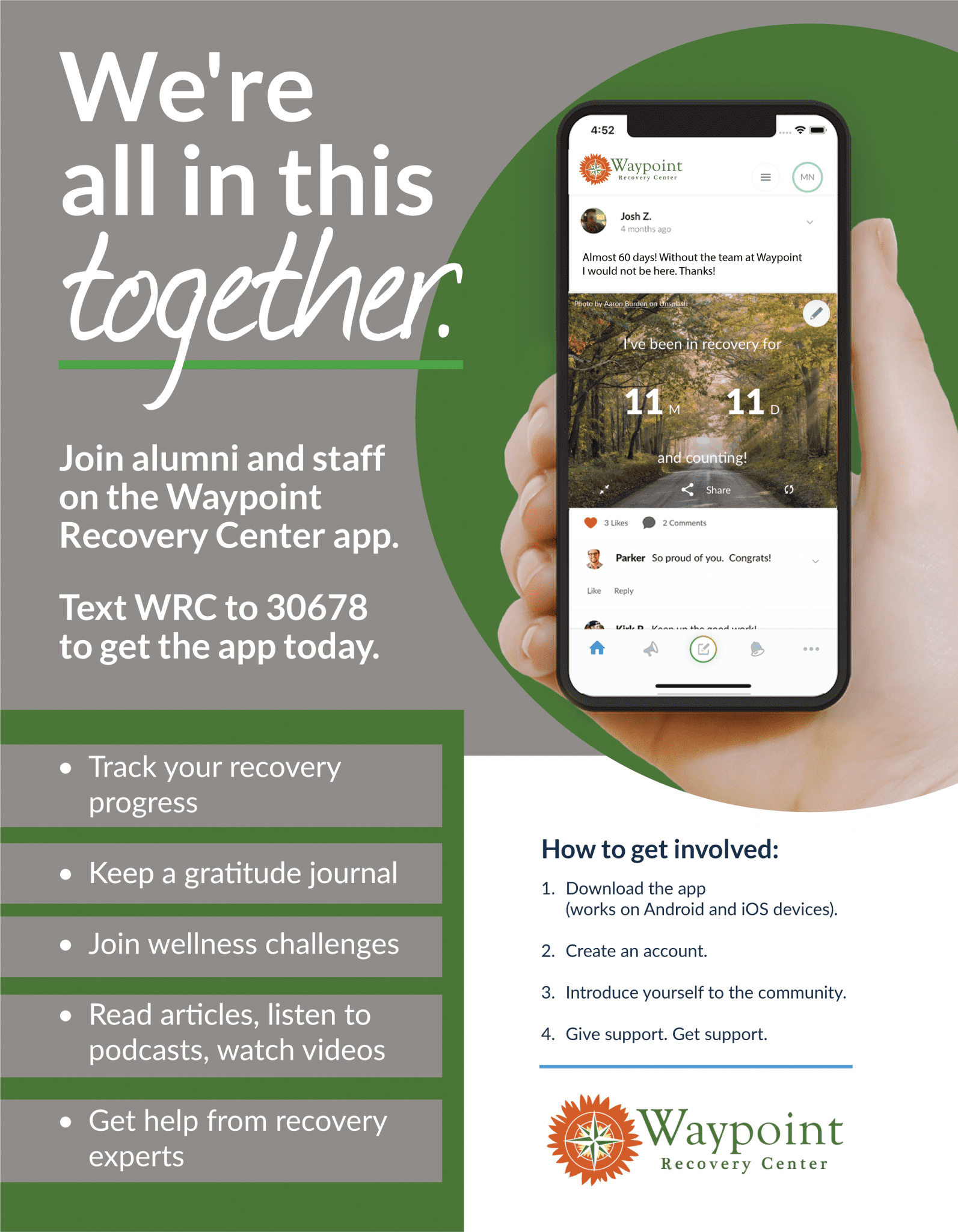 CaredFor App Waypoint Recovery Center