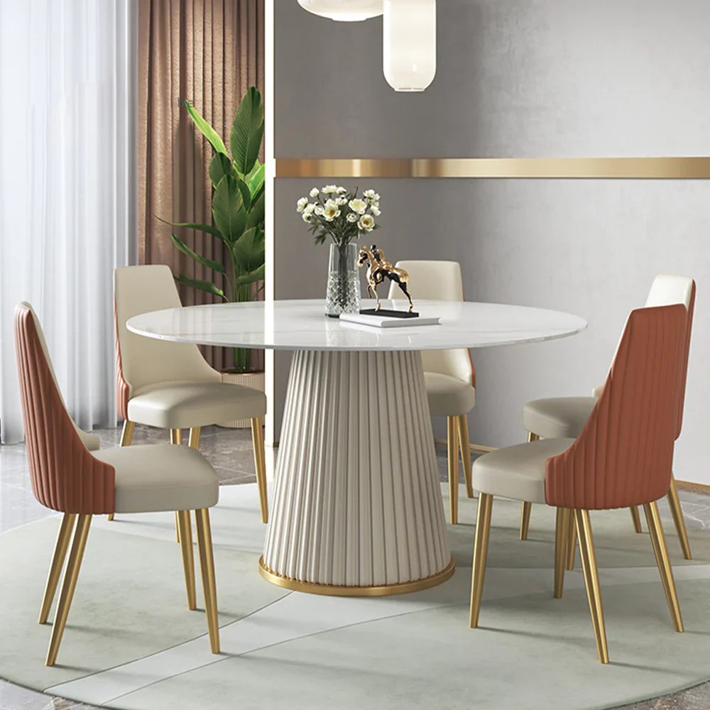 The Benefits of Round Dining Tables for Family Meals WAYSAVING