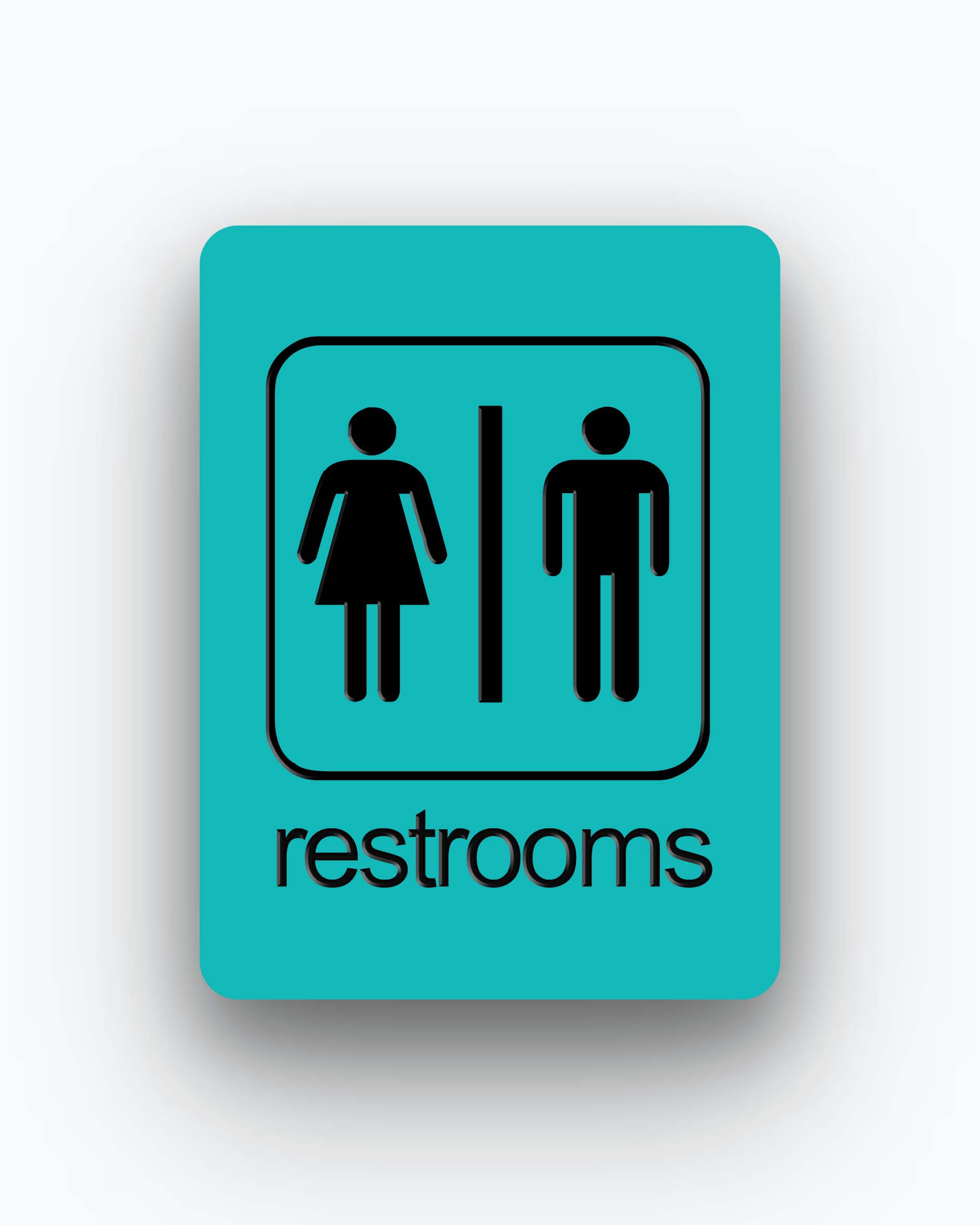 Oceanica Men Restroom • WaySign