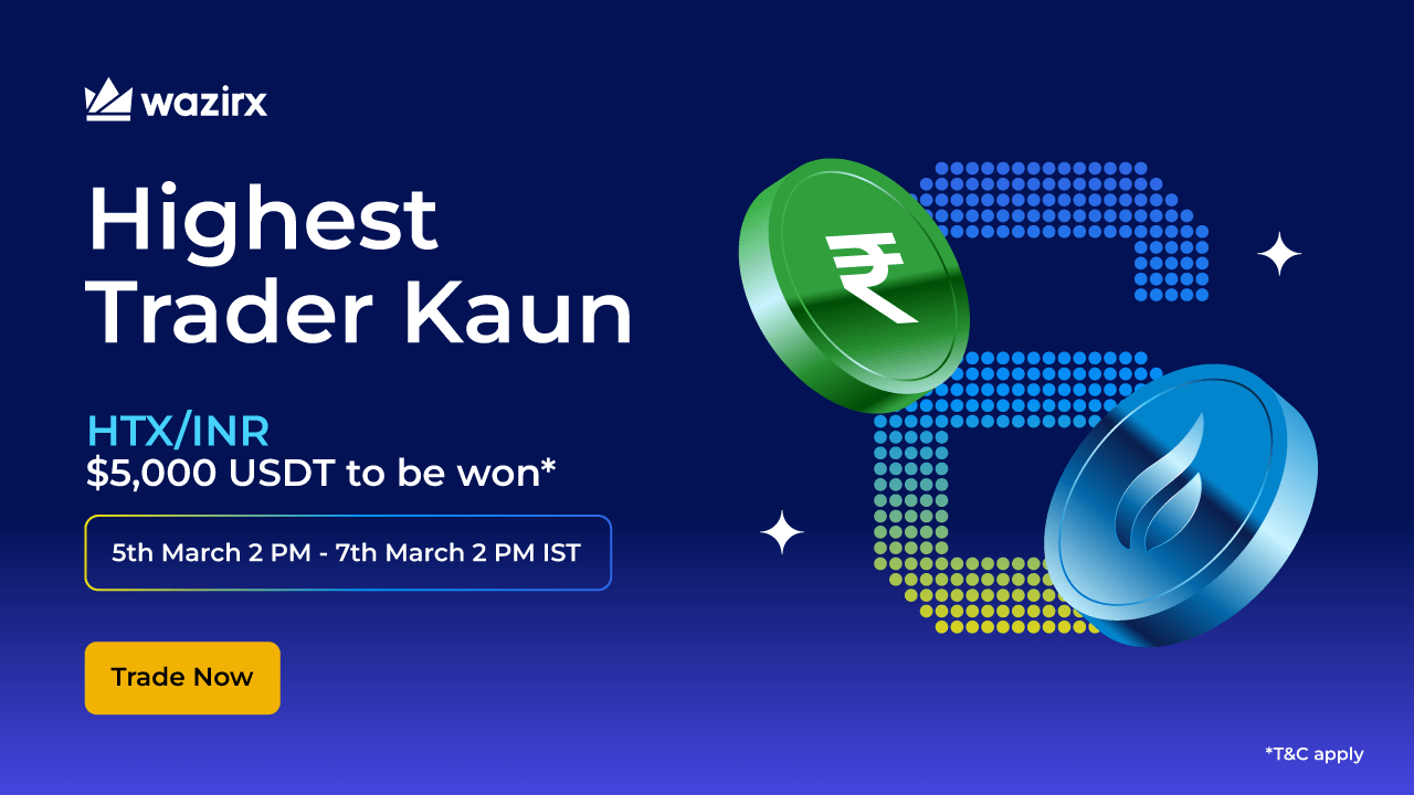 Highest Trader Kaun HTX/INR WazirX Blog