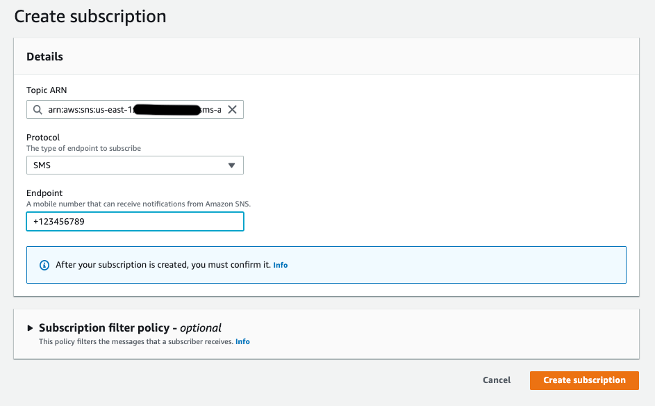 AWS SNS integration · Wazuh · The Open Source Security