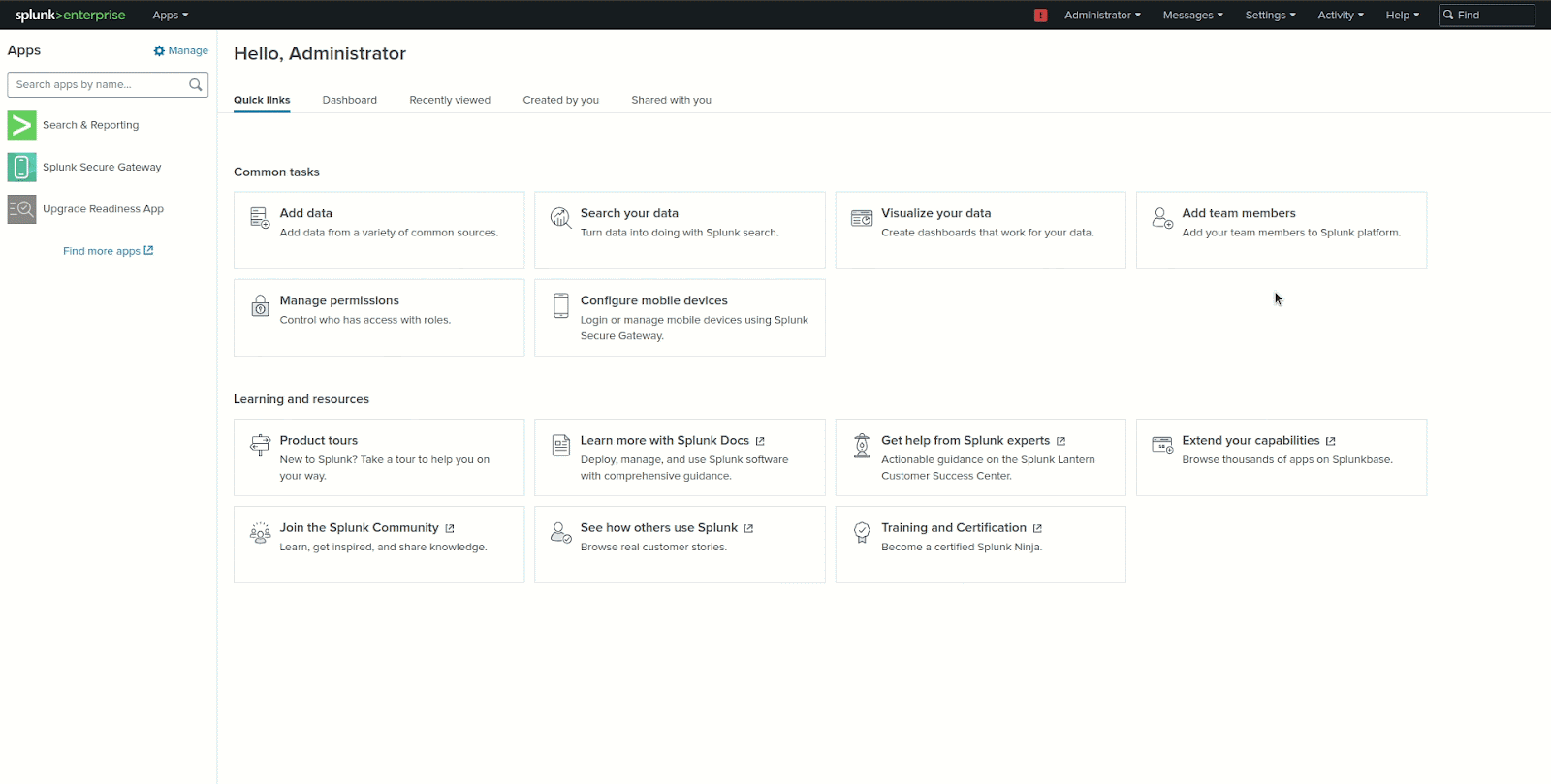 Splunk for extended security monitoring Wazuh