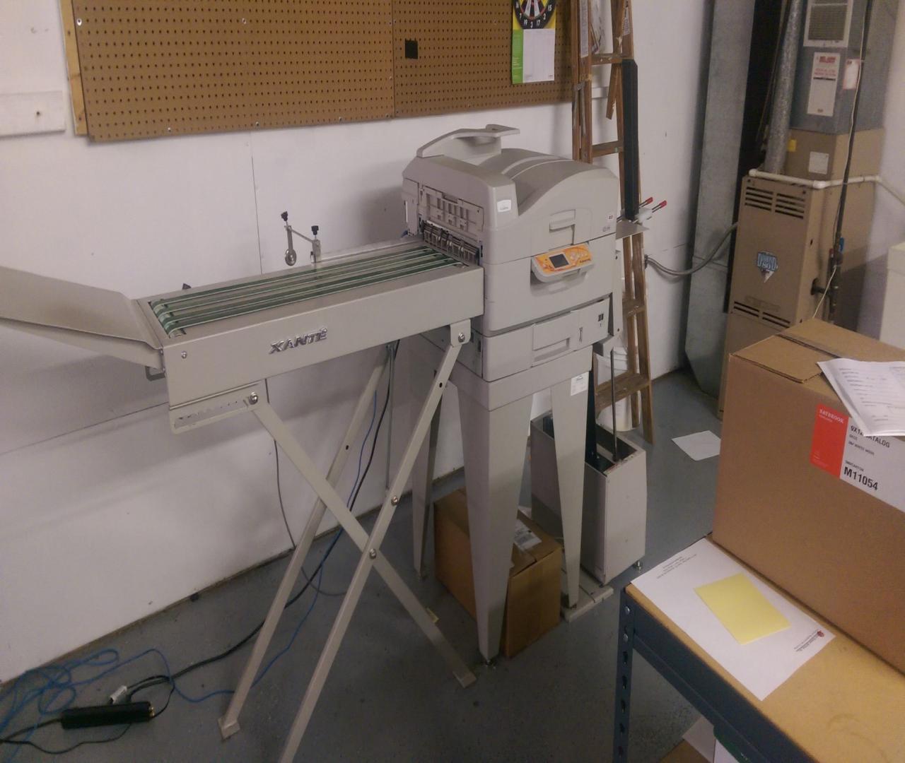 Lot 7 Xante Ilumina 502 DEP Digital Envelope Press with