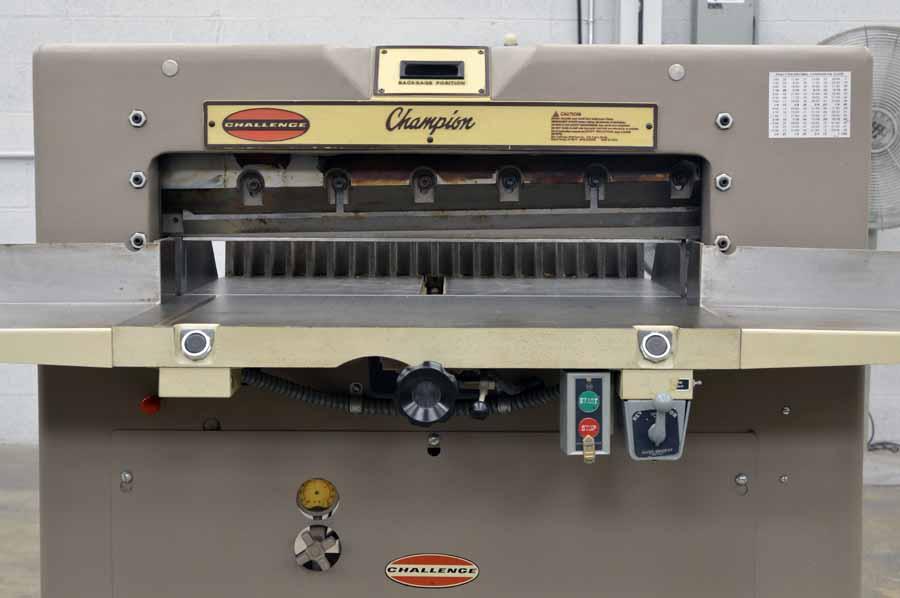 challenge paper cutter 305 manual