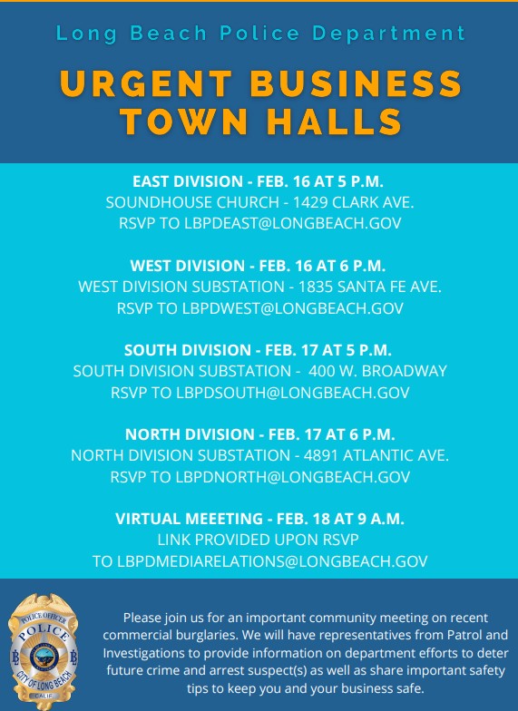 Urgent Business Town Halls
