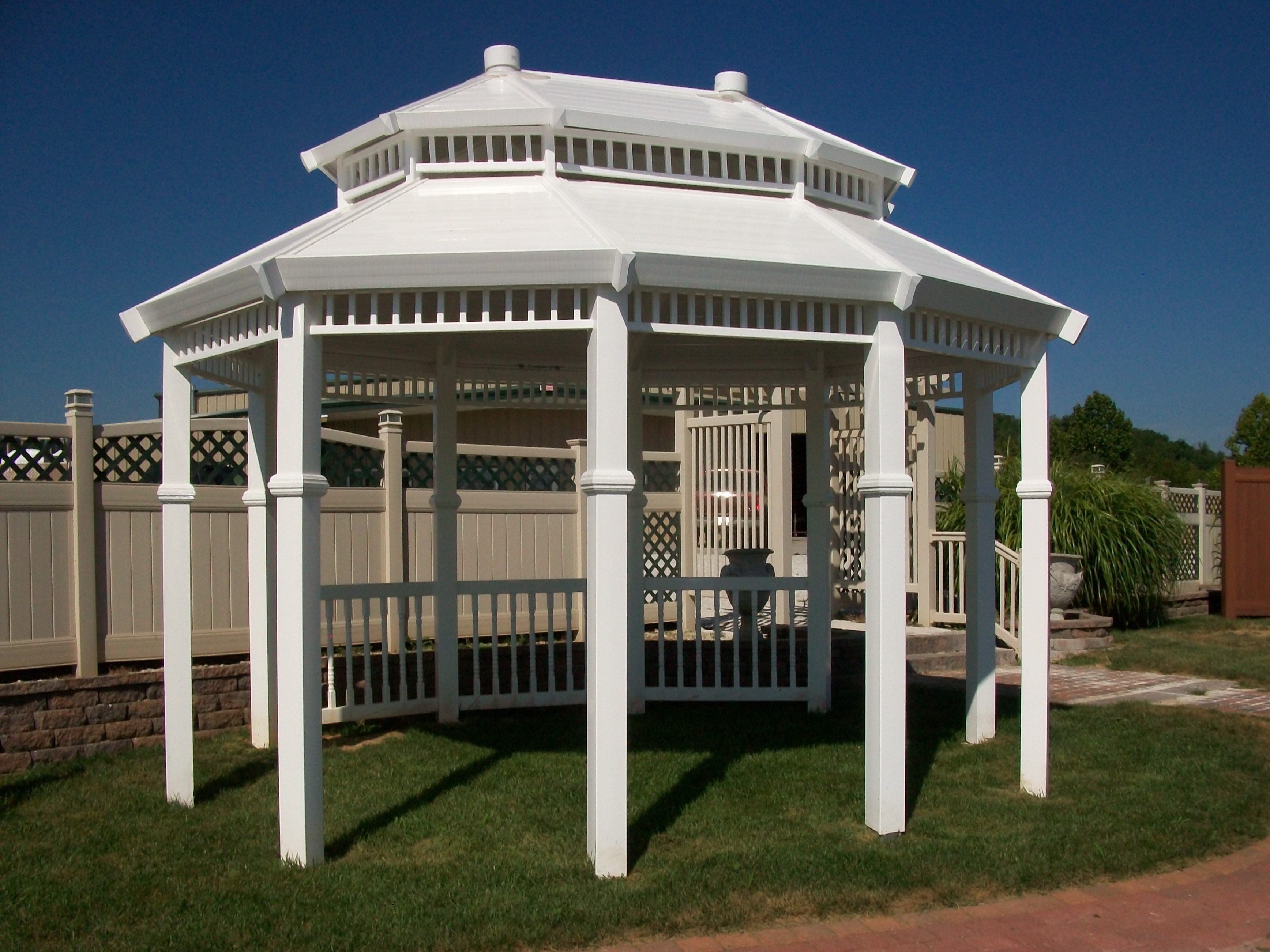 GAZEBOS WBarY Fence Company