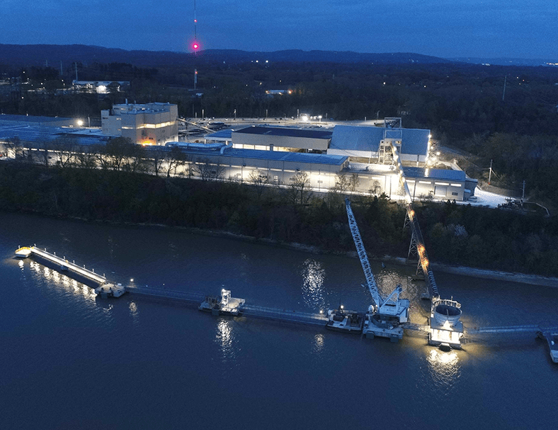 Continental Building Products Unloading Dock Upgrades WBCM Construction Services