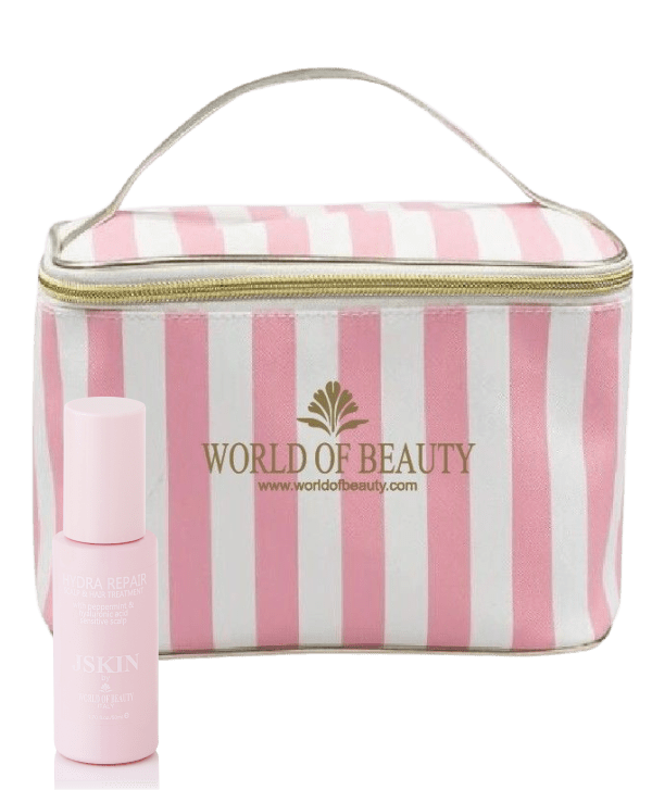 BEAUTY CASE ROSA TRENDY DA VIAGGIO WORLD OF BEAUTY