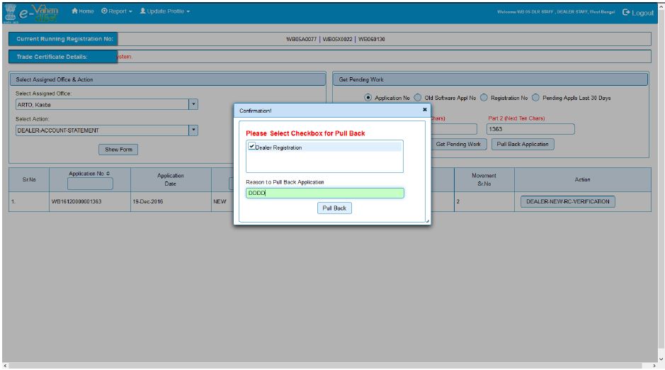Online Payment of Motor Vehicle Taxes and Fees Conditions WBXPress