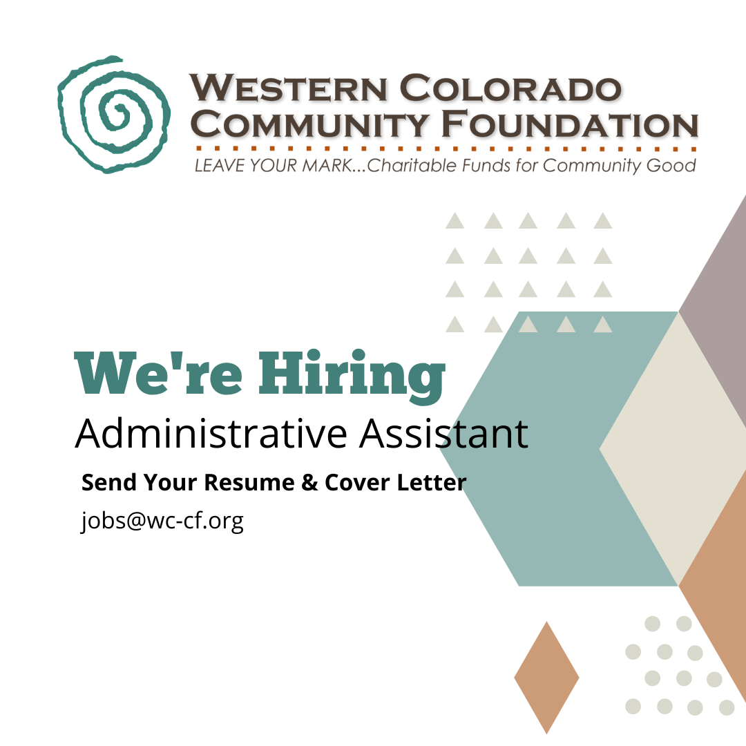 We’re Hiring! Western Colorado Community Foundation