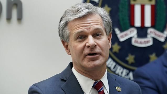 FBI Director Chris Wray defends the 'real FBI' against criticism from