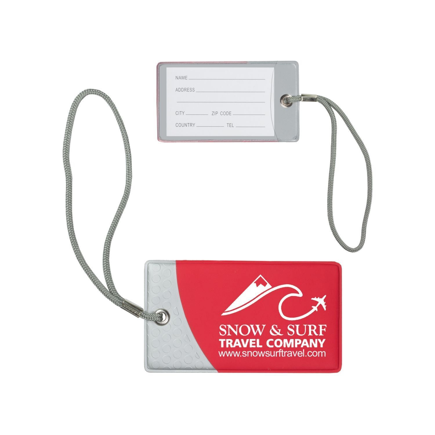 Bright Soft Vinyl Luggage Tags WCBS Group