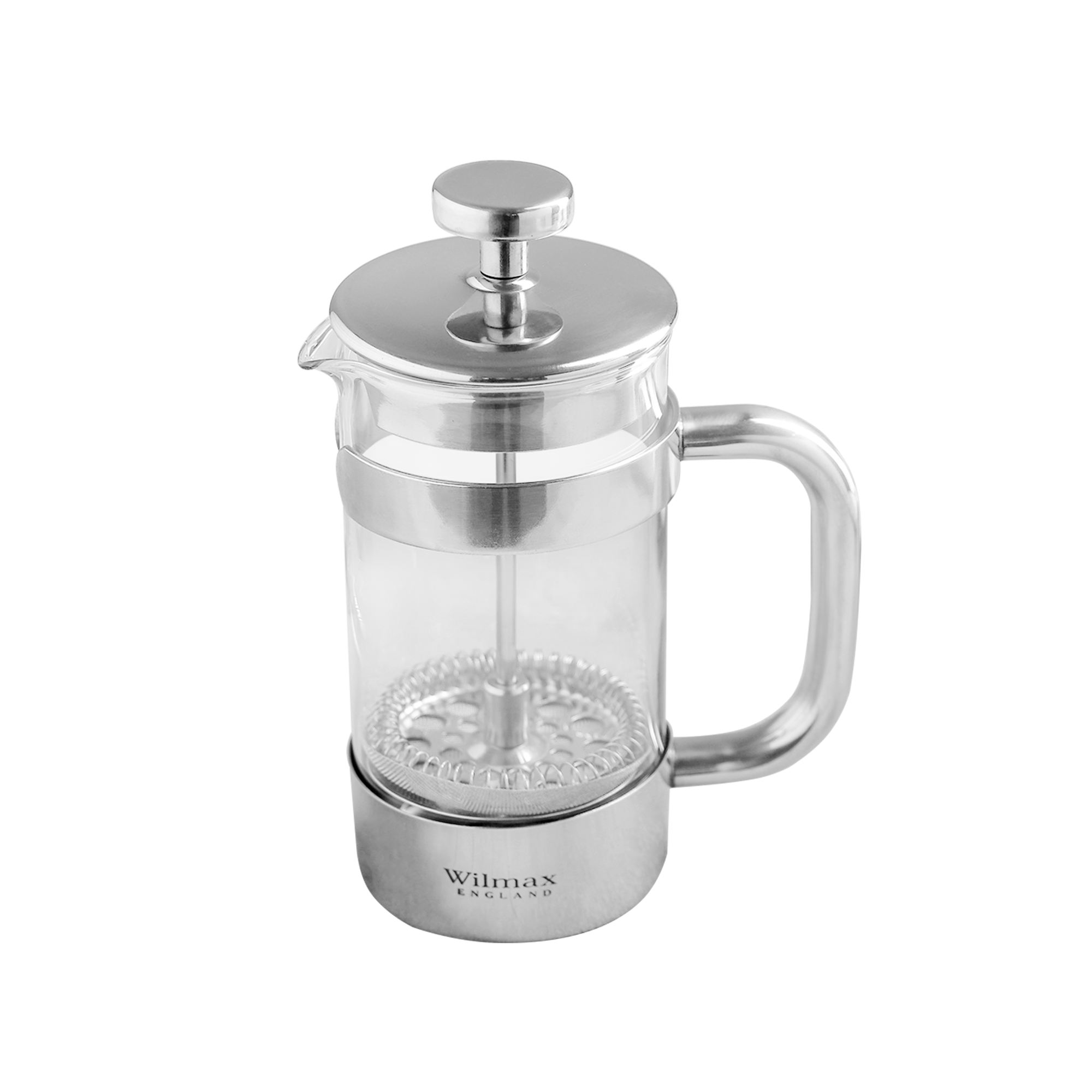Wilmax England Thermo Glass French Press 12 Oz. / 350 mL in Colour Box