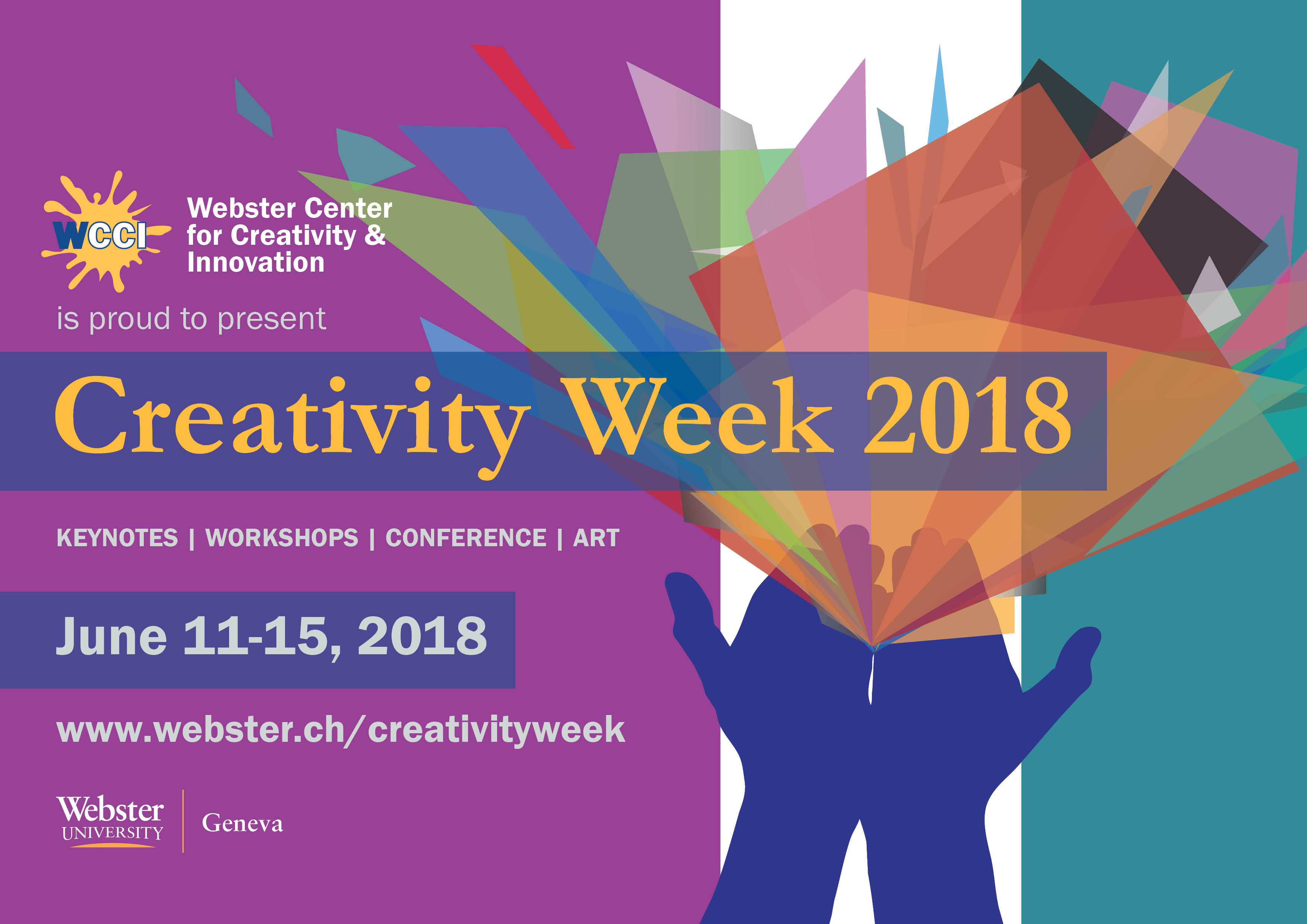 Creativity Week ster Center for Creativity and Innovation