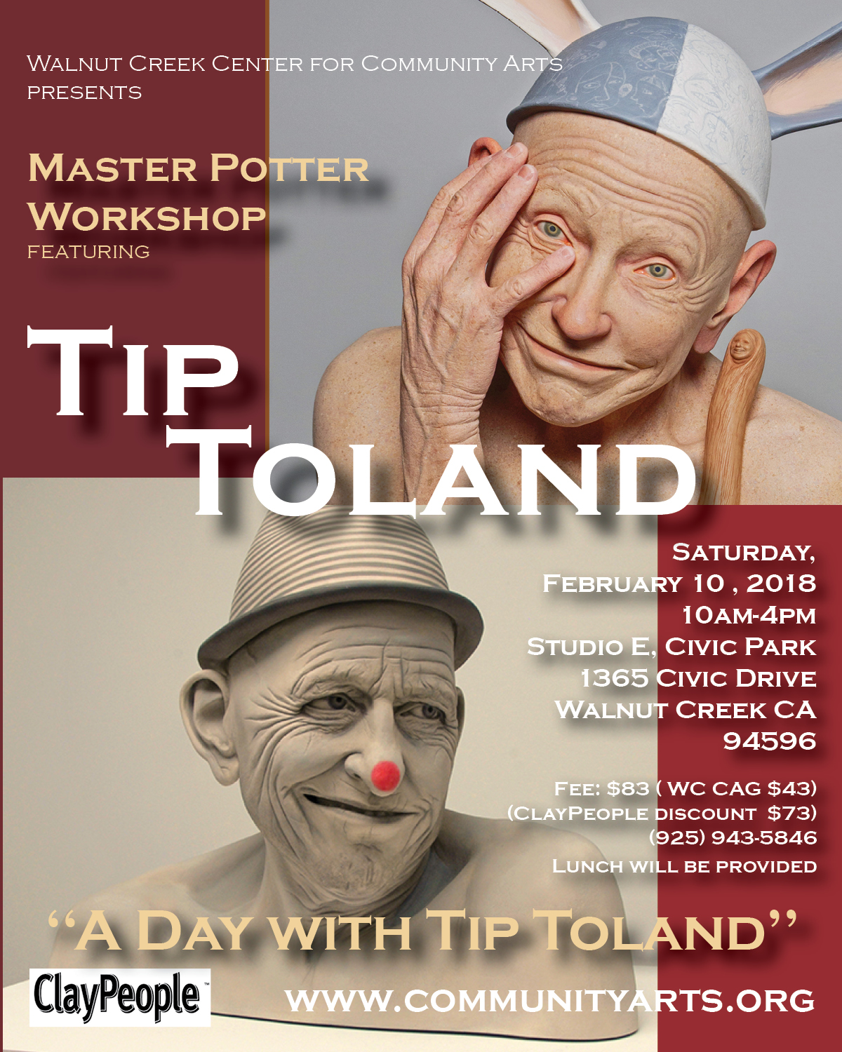 Past Master Potter Walnut Creek Clay Arts Guild