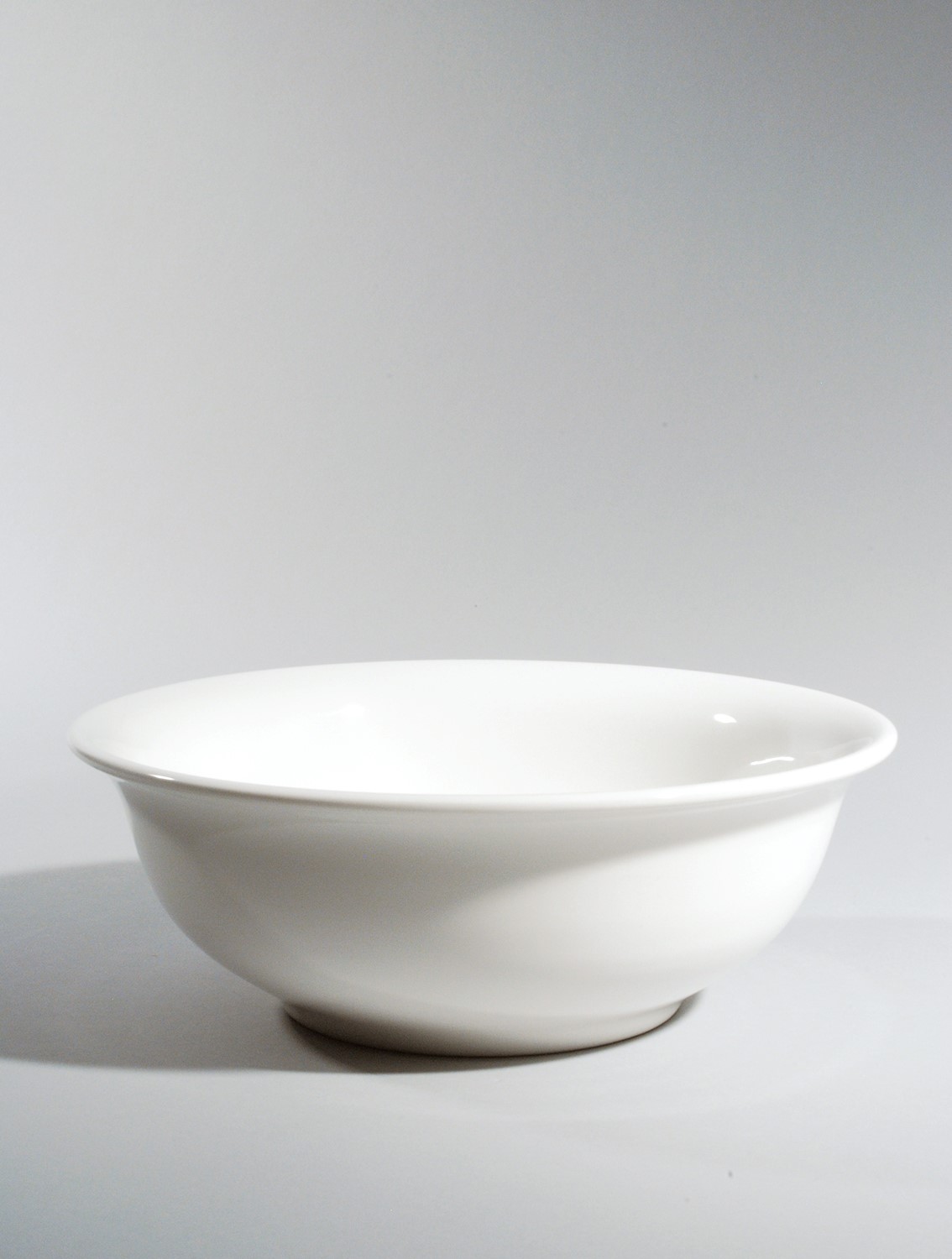 Deep White Ceramic Bowl West Coast Event Productions, Inc.