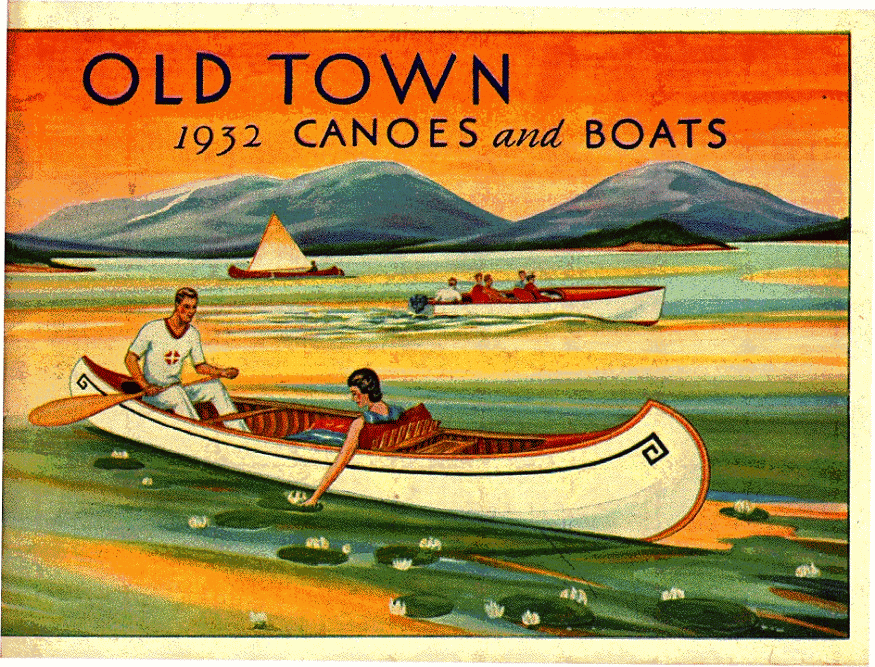 Old Town Canoe Catalog Cover Gallery