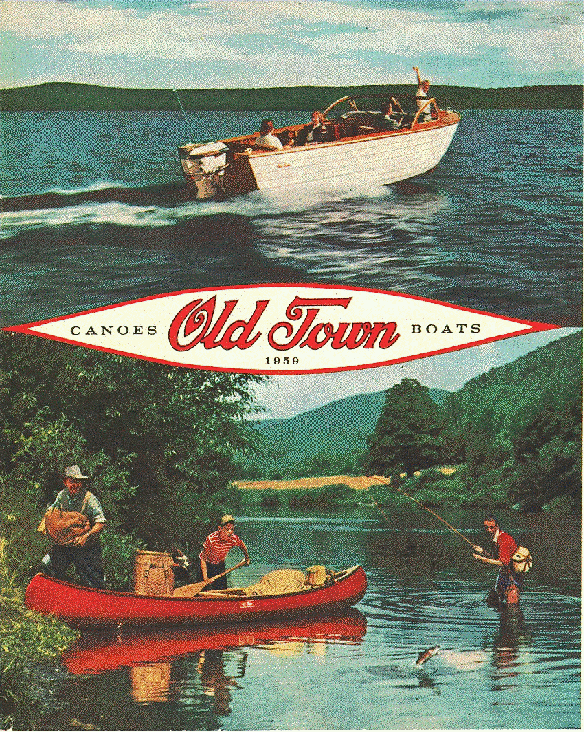 Old Town Canoe Catalog Cover Gallery