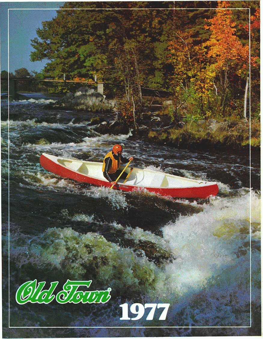 Old Town Canoe Catalog Cover Gallery