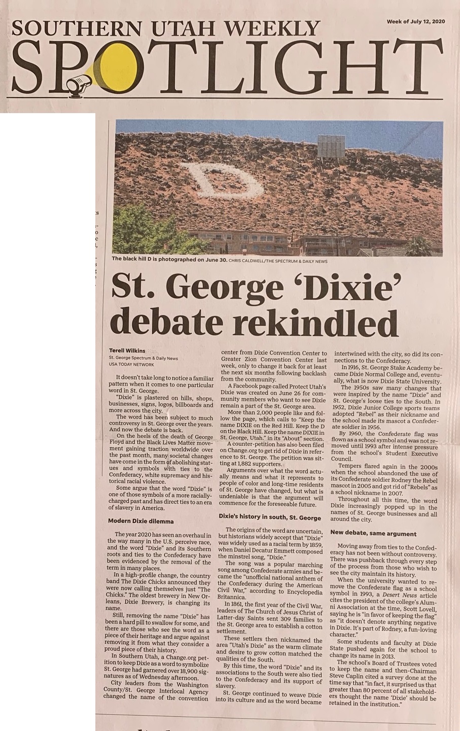 The Dixie Name Controversy