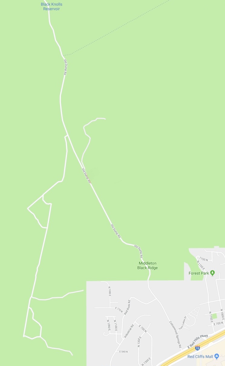 Old St. City Dump in St. Utah