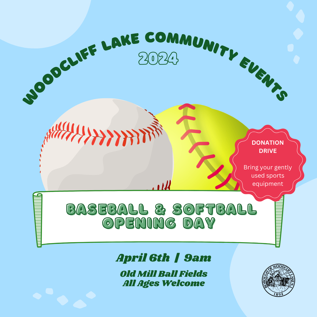 Woodcliff Lake NJ Woodcliff Lake Baseball and Softball Opening Day