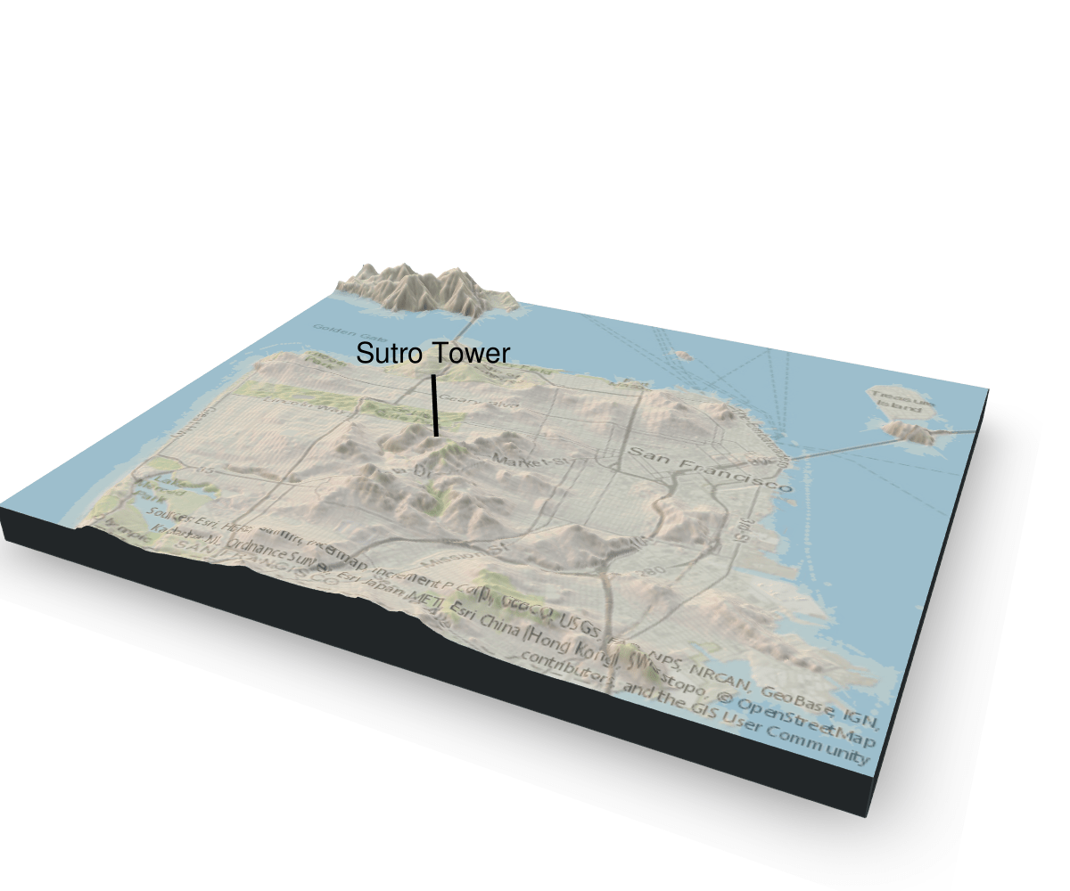 3D Map In R I Can Rayshade, And So Can You