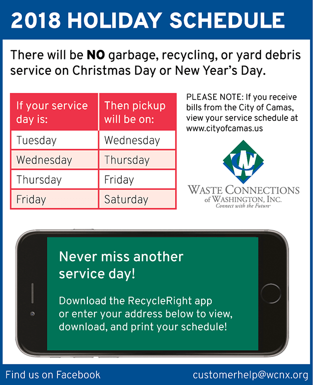 News Waste Connections of Washington, Inc.