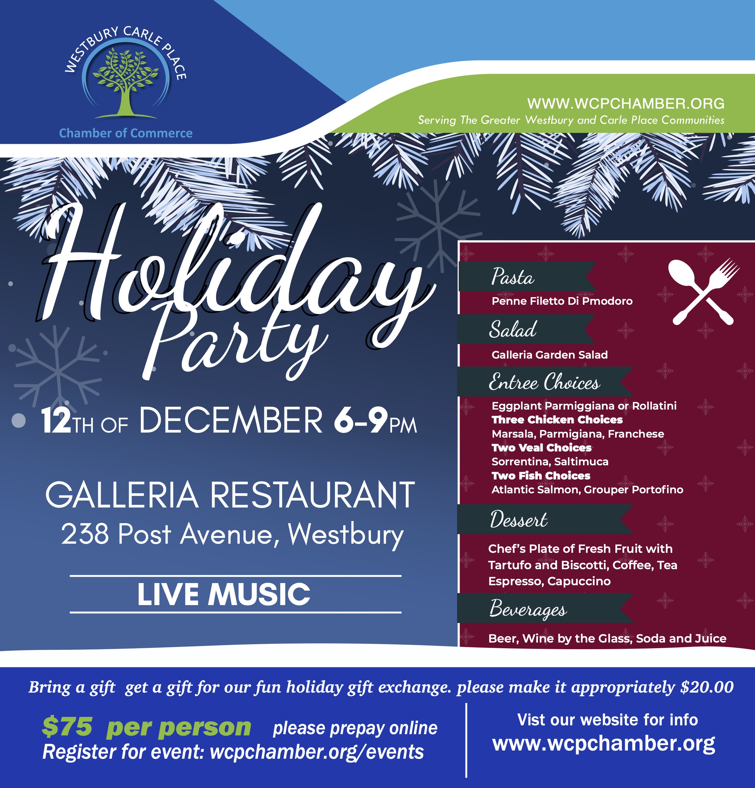 Events Westbury Carle Place Chamber of Commerce