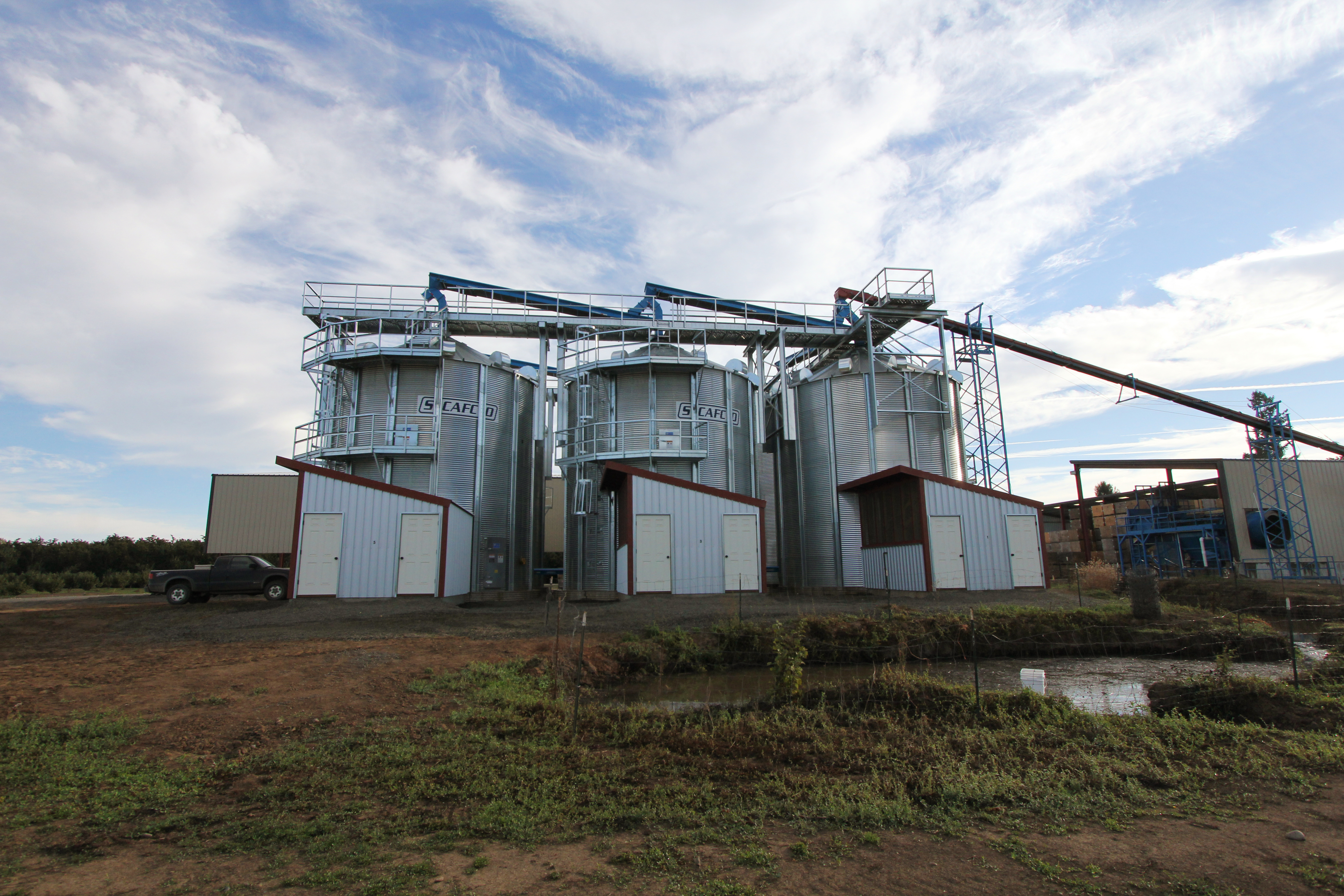 Hazelnut Dryers, Storage and Additional Processing Equipment West