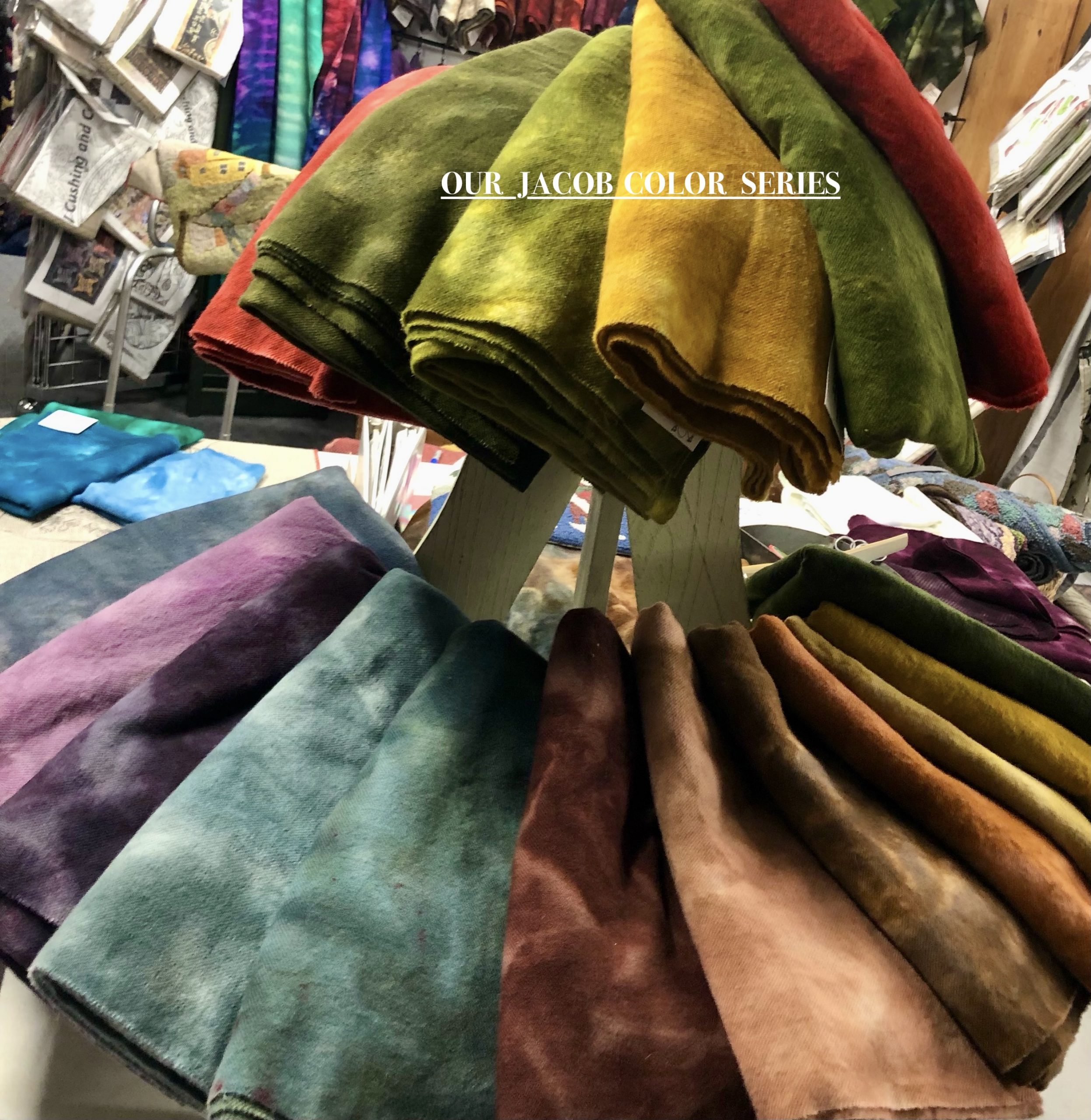 Hand Dyed Wool Jacob’s Peach W. Cushing & Co